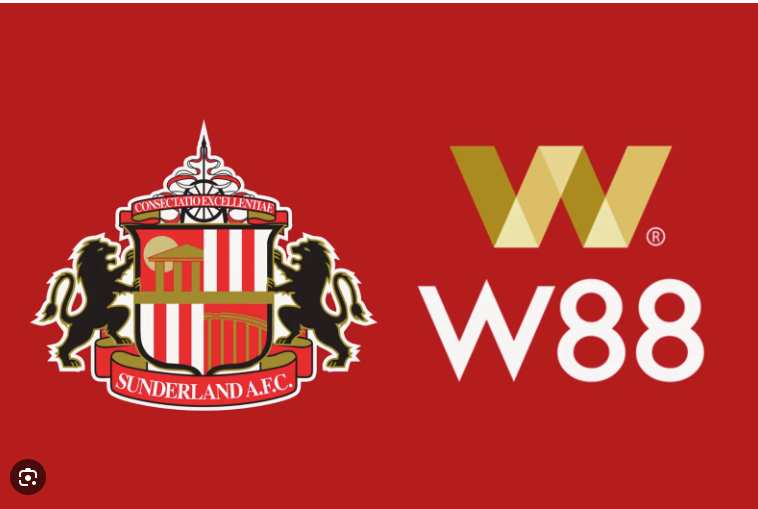W88 còn là Nhà cái tài trợ cho Sunderland và nhiều CLB EPL