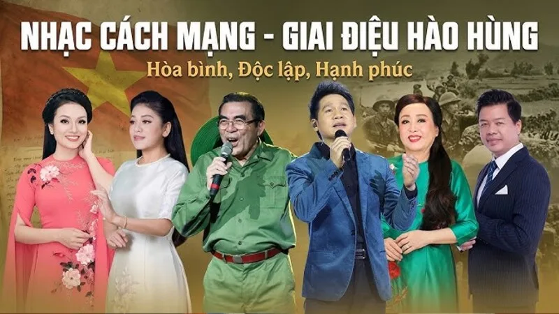 Nhạc Đỏ dễ nhận biết qua ca từ lý tưởng, giai điệu hào hùng và cảm xúc trang trọng