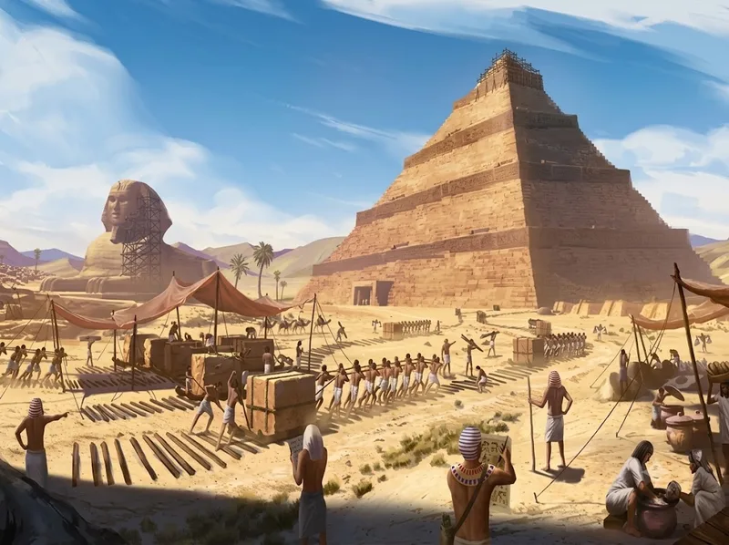 Đại kim tự tháp Giza: Bí ẩn nghìn năm giữa sa mạc Ai Cập