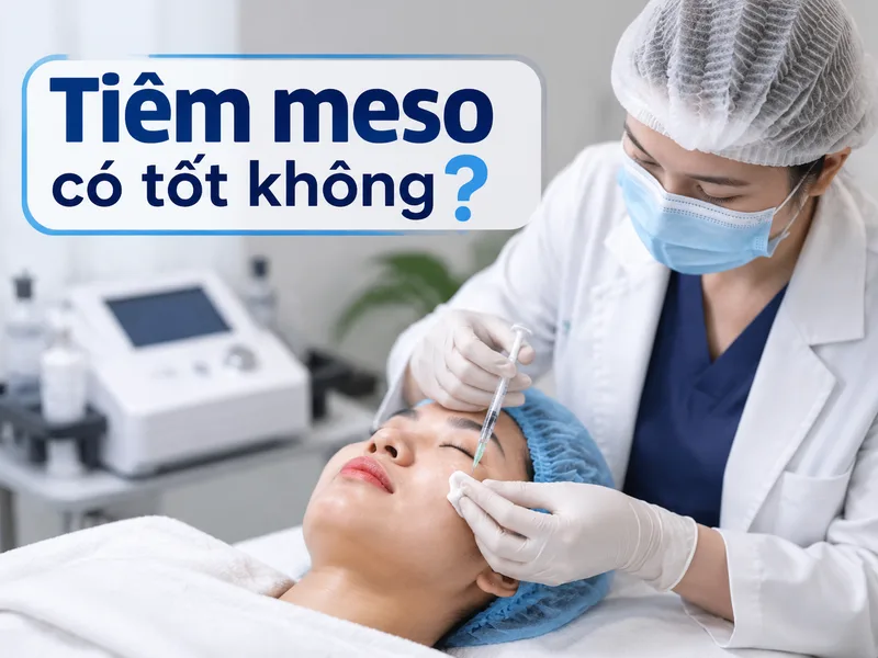 Lựa chọn cơ sở minh bạch về sản phẩm, người thực hiện và quy trình giúp giảm rủi ro khi quyết định tiêm meso.