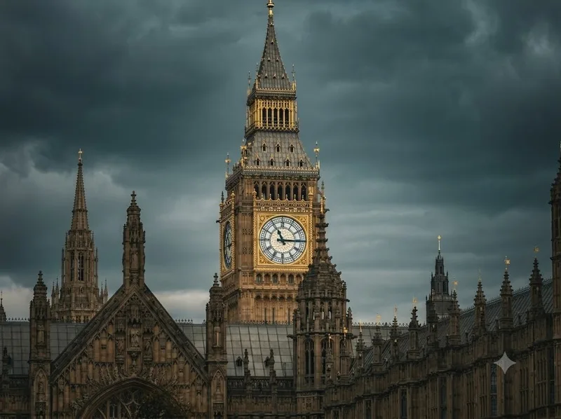 Kiến trúc Gothic Revival tạo nên vẻ đặc trưng của tháp đồng hồ Big Ben.